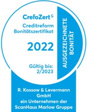 Creditreform Bonitätszertifikat 2022