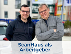 ScanHaus Marlow als Arbeitgeber mit Jarno Juchatz aus der Personalabteilung