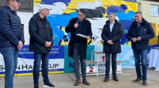 Eröffnung 19. ScanHaus Cup 2024 mit Friedemann Kunz und Innenminister Christian Pegel