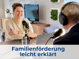 Podcast zur Familienförderung