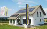 Musterhaus Ulm SH 160 Drempel Variante A Terrassenseite