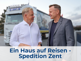 Podcast mit Spedition Zent - 25 Jahre Partnerschaft